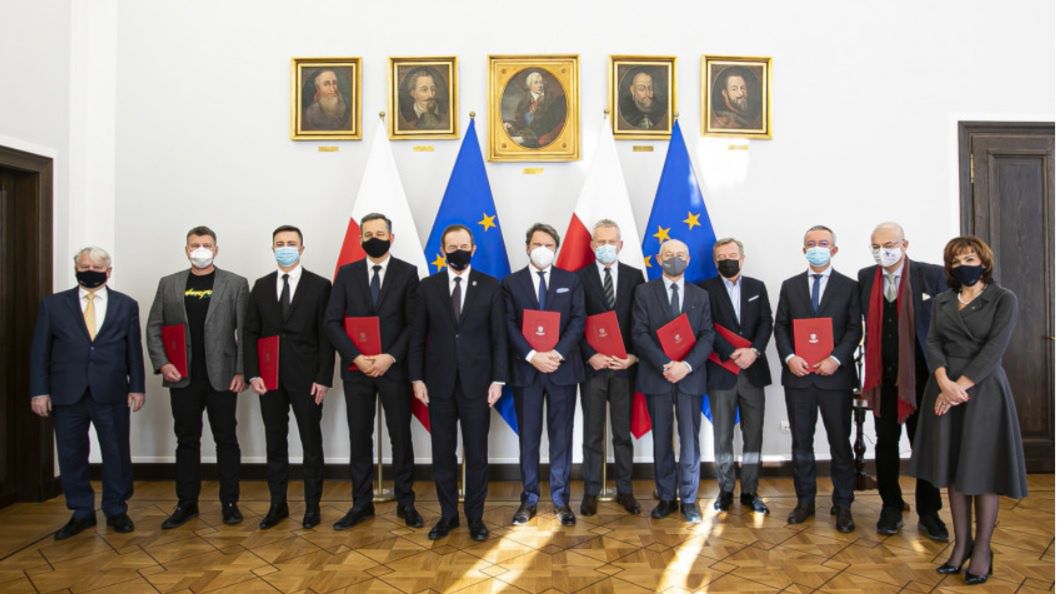 Marszałek Senatu RP prof. Tomasz Grodzki wręczył nominacje członkom Rady Gospodarczej 