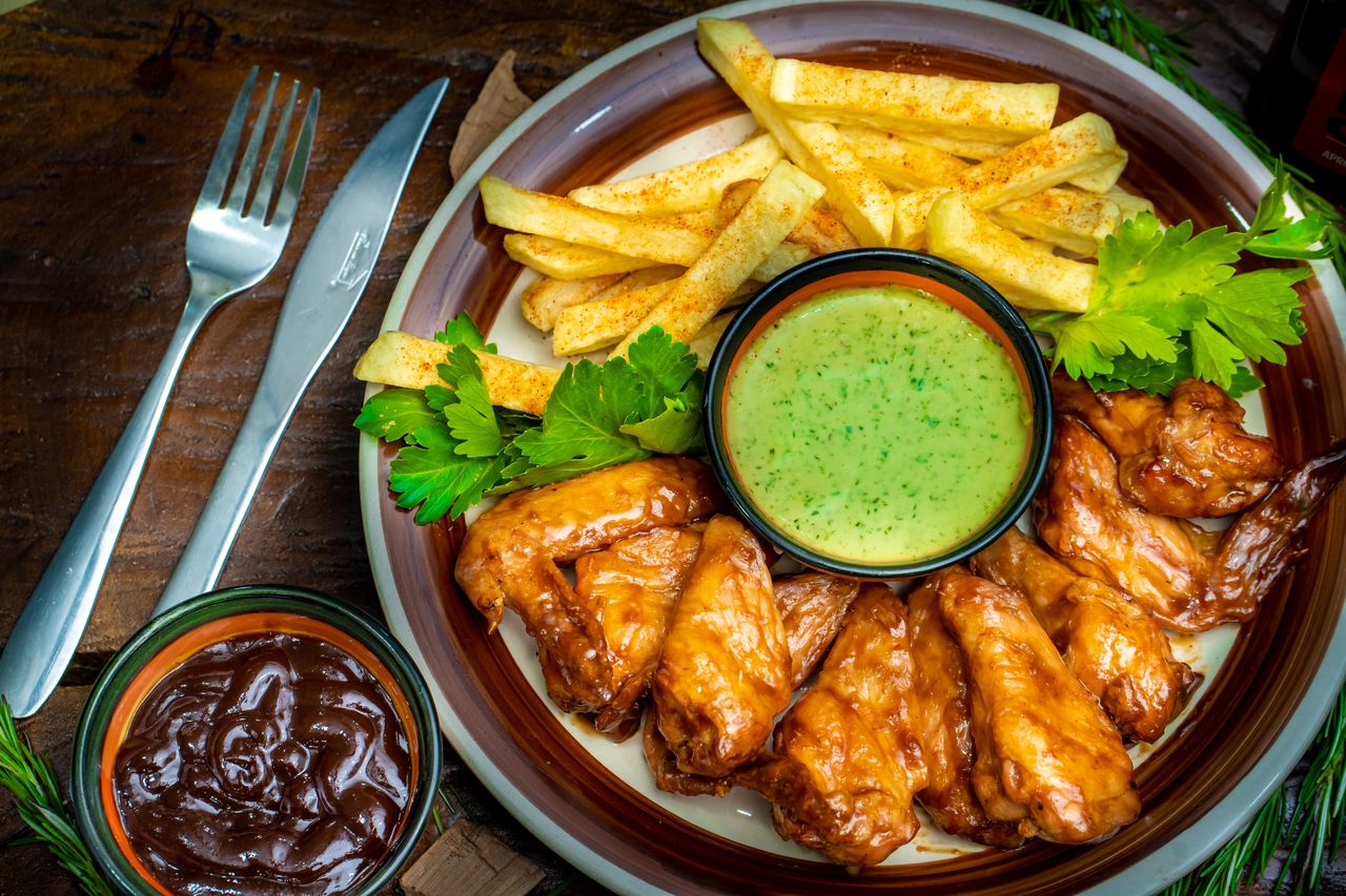 Delicious Peruvian-style roasted chicken