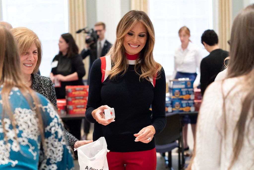 Melania Trump ma nową pracę. To tymczasem pomysł, na początku stycznia okaże się, czy się powiodła się debiutancka transakcja (Flikr)