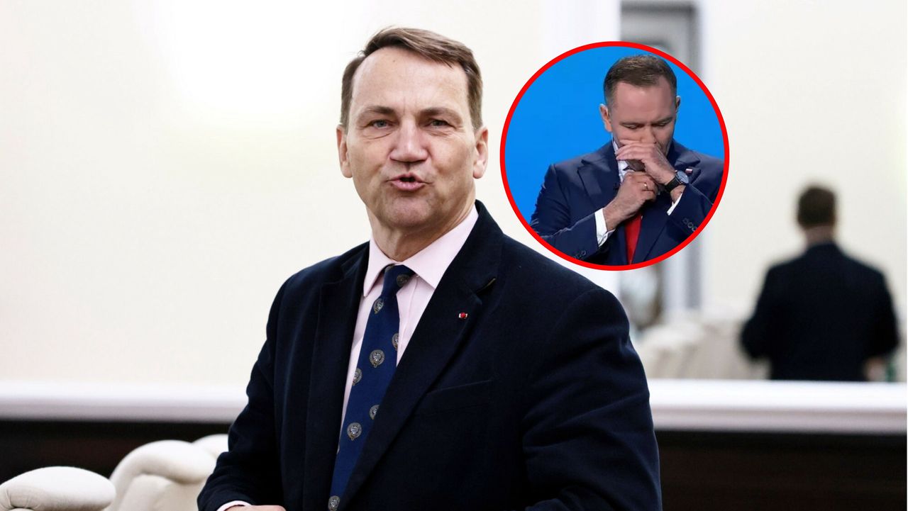 Sikorski o snusie Nawrockiego. Podziękował też Mentzenowi
