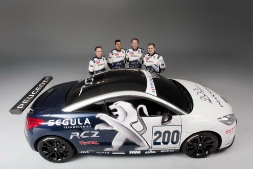 Peugeot wystawi model RCZ na wyścig 24-godzinny