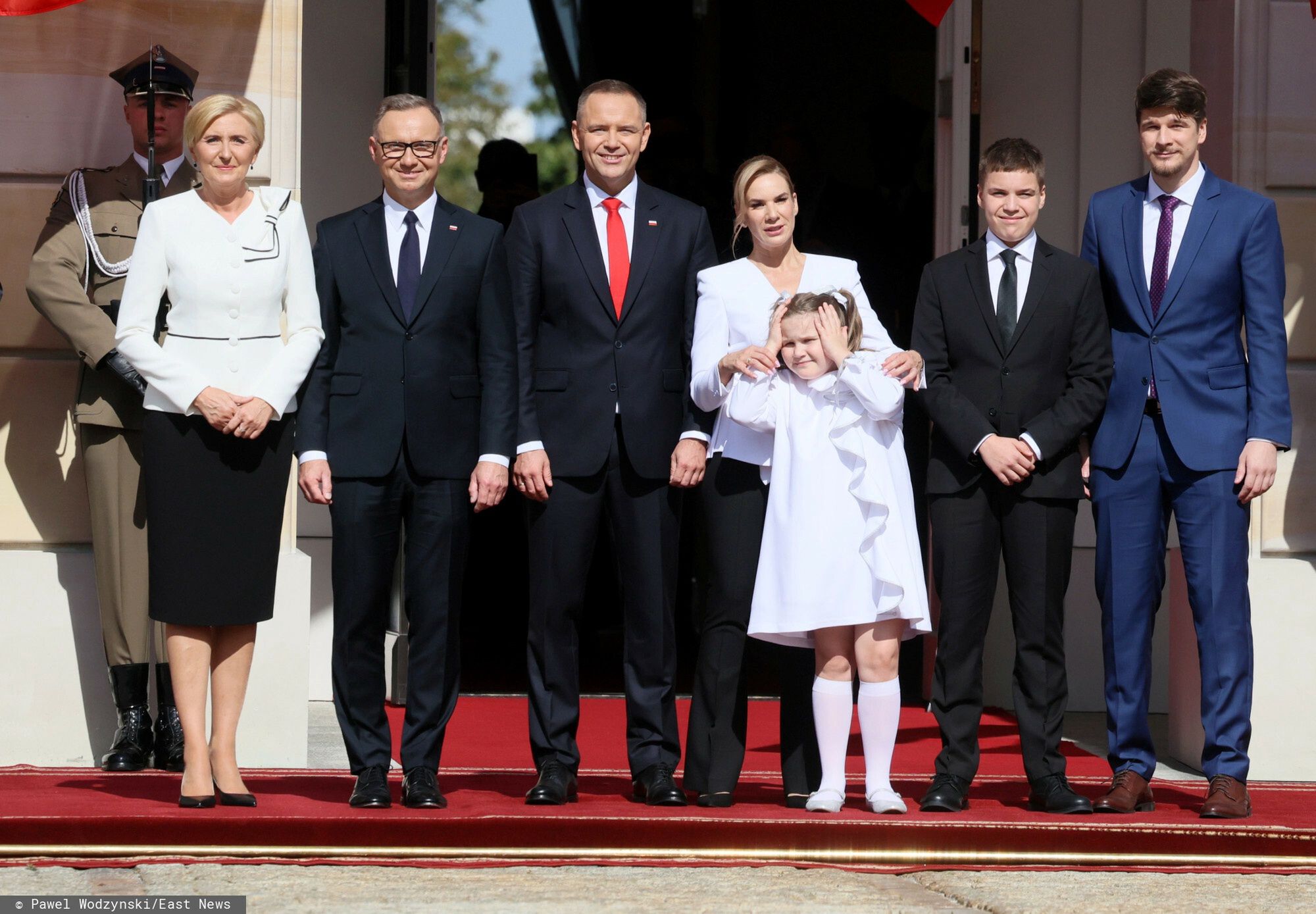 Karol Nawrocki z rodziną