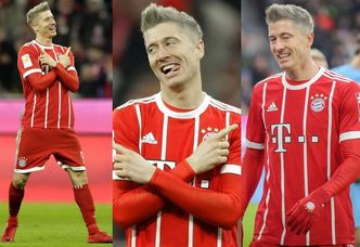 BLONDWŁOSY LEWANDOWSKI strzela dwa gole dla Bayernu (ZDJĘCIA)