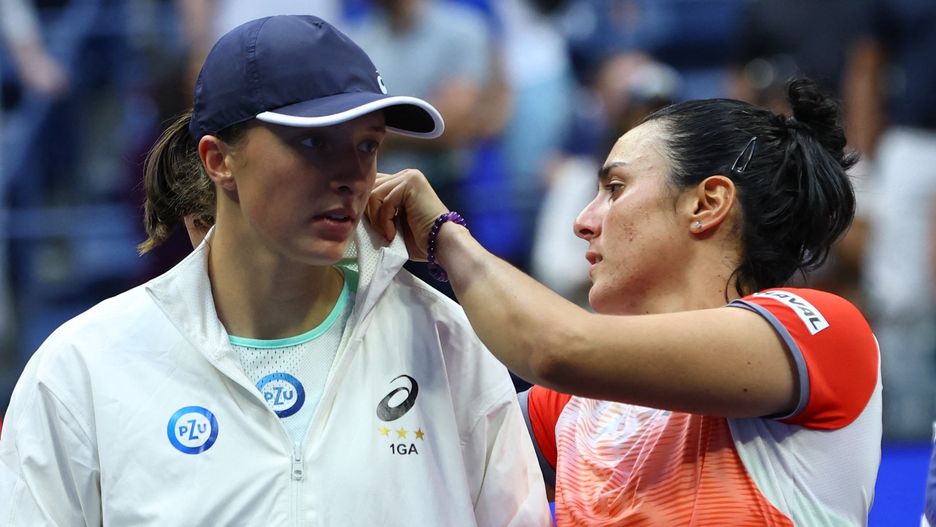 Iga Świątek i Ons Jabeur po finale US Open 