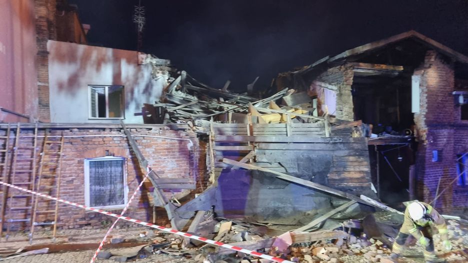 Wybuch gazu w Chełmży 