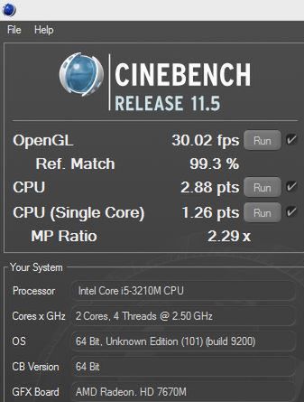 CineBench R11.5 64-bit