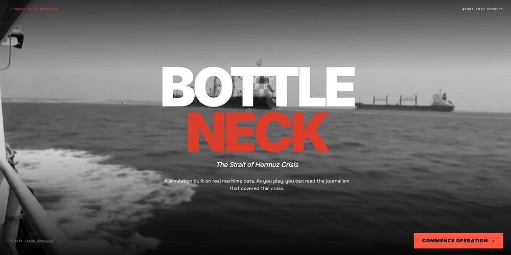 Skriny gry "BOTTLENECK"