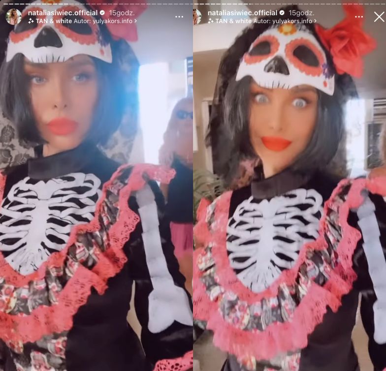 Natalia Siwiec pokazała, jak spędza Halloween w Tulum
