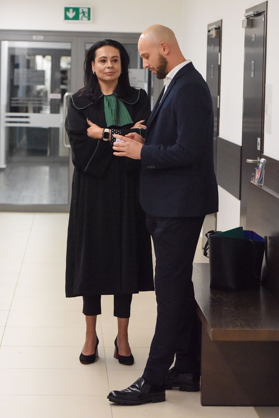 Maciej Pela w sądzie