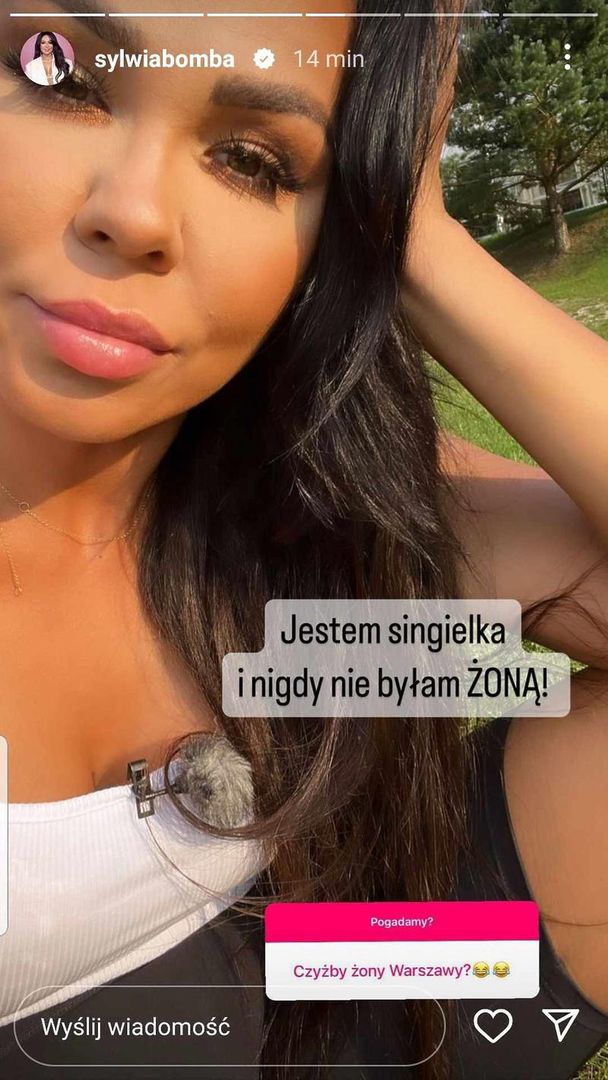 Sylwia Bomba potwierdziła, że jest singielką 