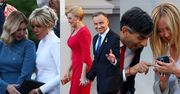 Światowe "power couples" integrują się na kolacji podczas szczytu NATO: Andrzej i Agata Dudowie, Zełenski i Macron z żonami (ZDJĘCIA)