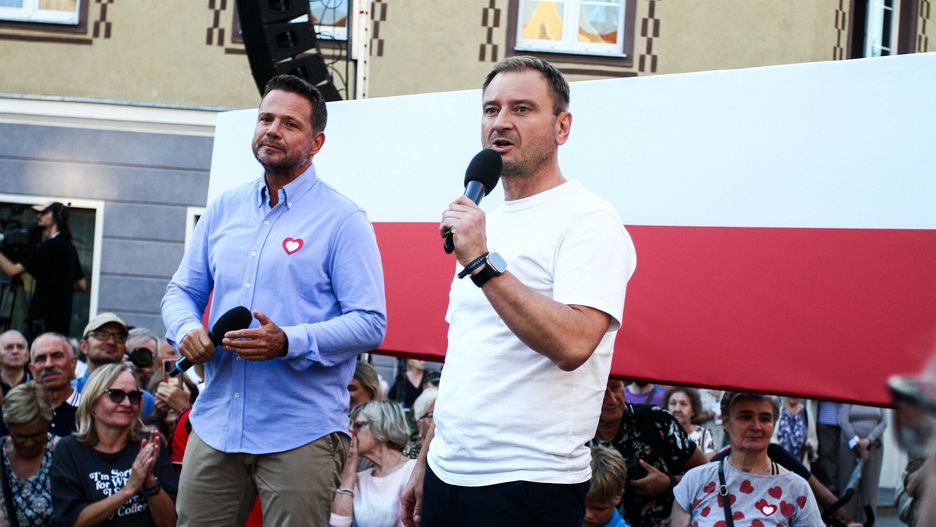 Rafał Trzaskowski i Sławomir Nitras