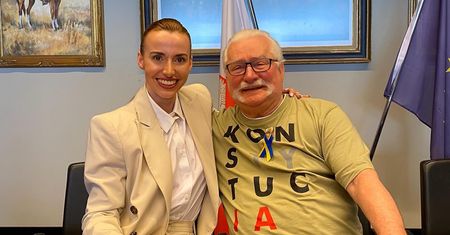 Marianna Schreiber spotkała się Lechem Wałęsą. O czym rozmawiali?