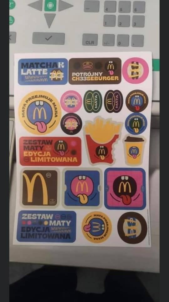 Wyciekł Zestaw Maty w McDonald's?