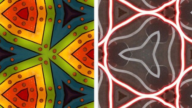 Kalejdoskop ? zabawka z dzieciństwa teraz na iPhonie 1