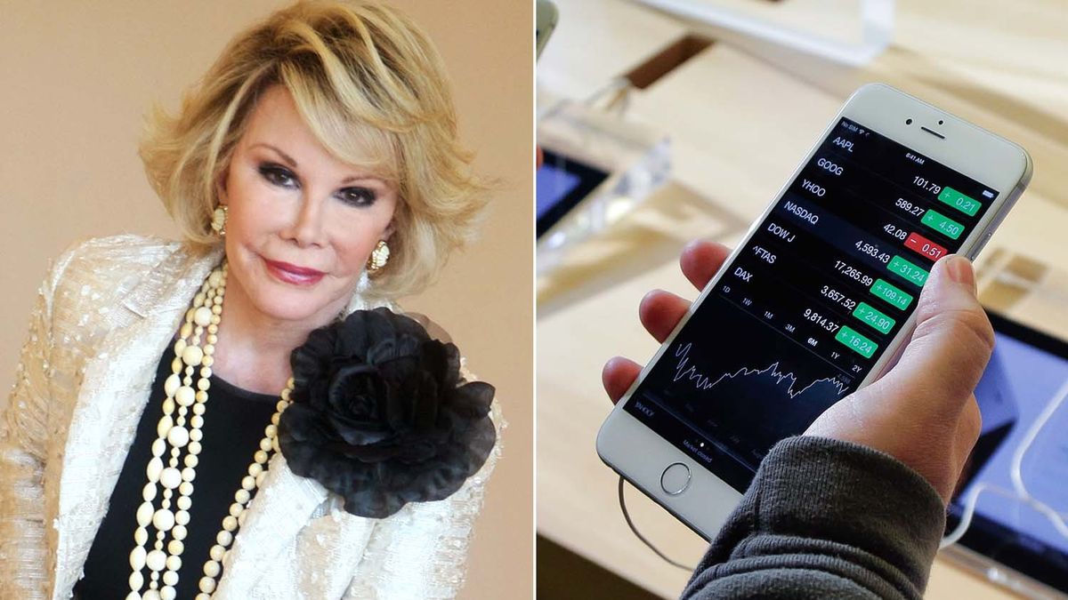 iPhone 6 promowany przez... ducha Joan Rivers 1