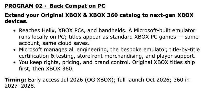 Microsoft chce udostępnić katalog gier z pierwszego Xboxa