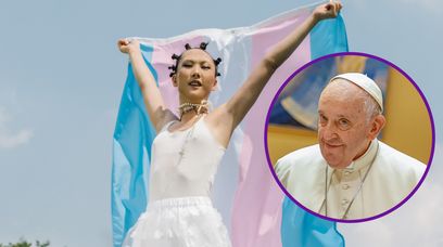 Papież Franciszek popiera osoby transpłciowe? Przekaz dla osób LGBTQ+