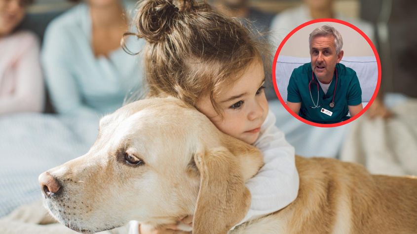 Pediatra poleca. Dogoterapia przynosi wiele korzyści