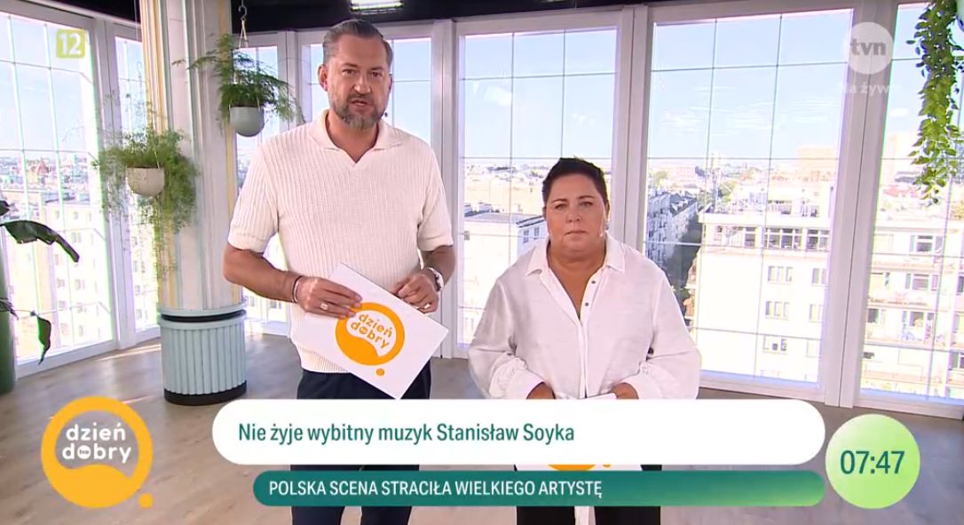 Piątkowe wydanie "DDTVN" poświęcono Stanisławowi Soyce