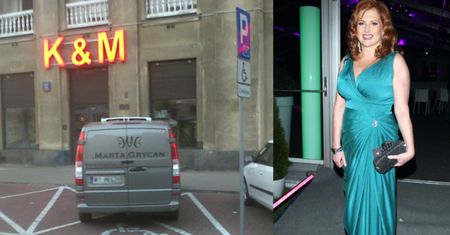 Auto Marty Grycan na miejscu dla niepełnosprawnych! (ZDJĘCIA)