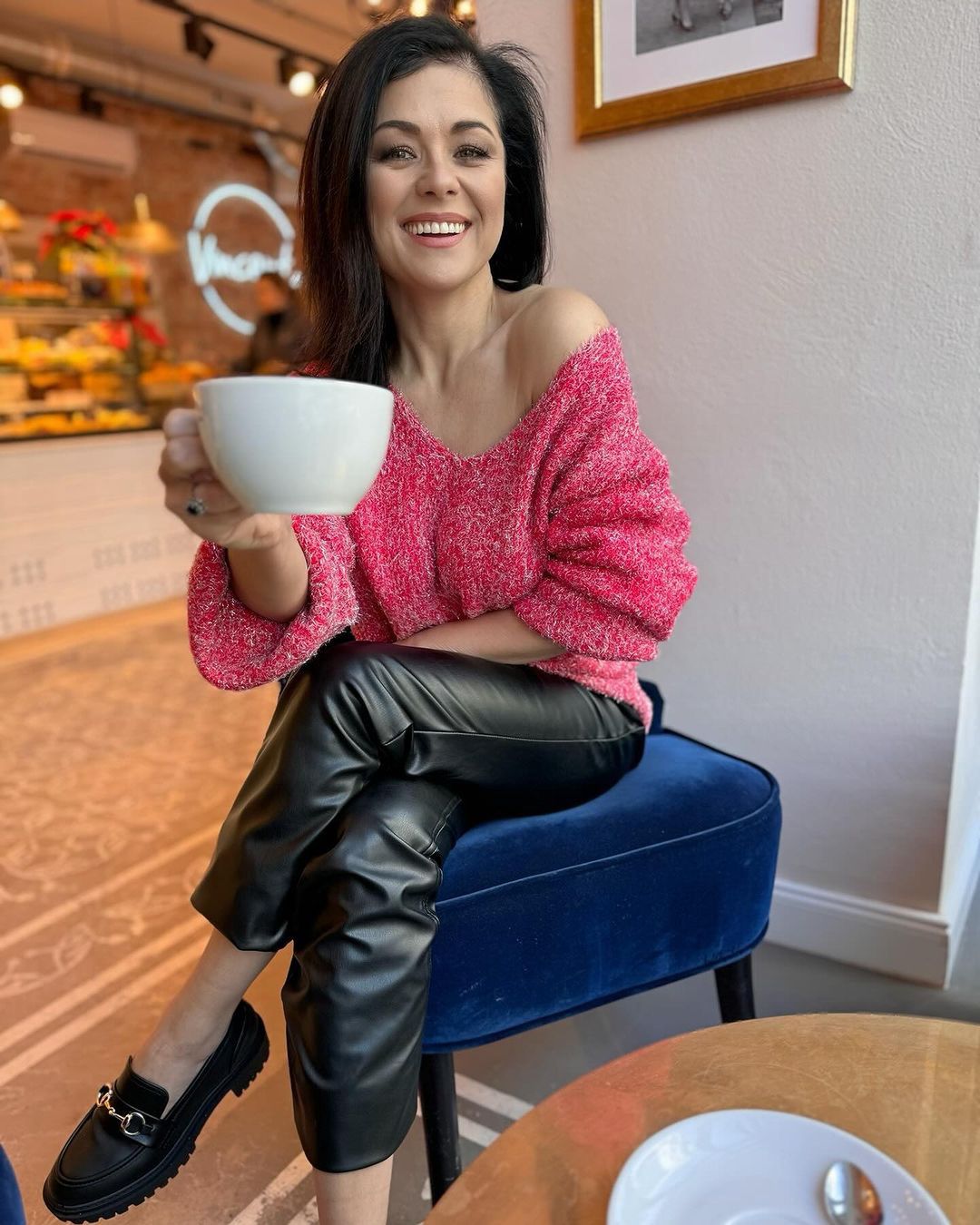 Cichopek pokazała się w hitowych "leather pants"