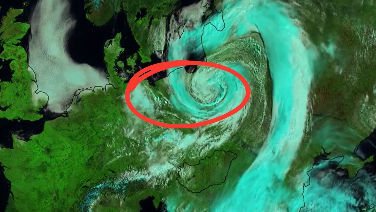 Pogoda w Europie. Niż wiruje nad Polską