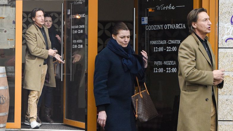 Ilona Felicjańska i Paul Montana na mieście 
