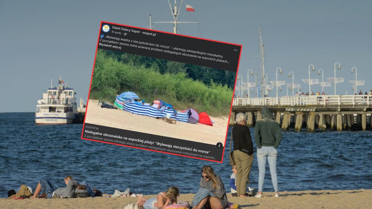 Mieszkanka Sopotu oburzona zachowaniem plażowiczów