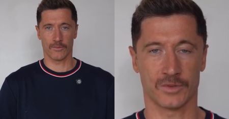 SZOK I NIEDOWIERZANIE: Robert Lewandowski zapuścił WĄSA! Pasuje mu?