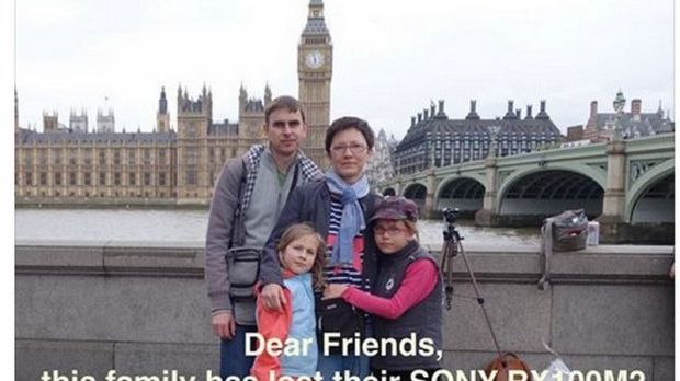 Zgubiony w Londynie aparat odnalazł się po powrocie do Krakowa 1