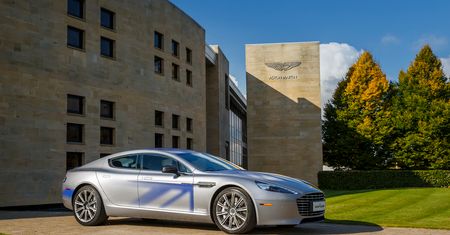 Koncepcyjny Aston Martin RapidE (2015) - prąd zamiast V12