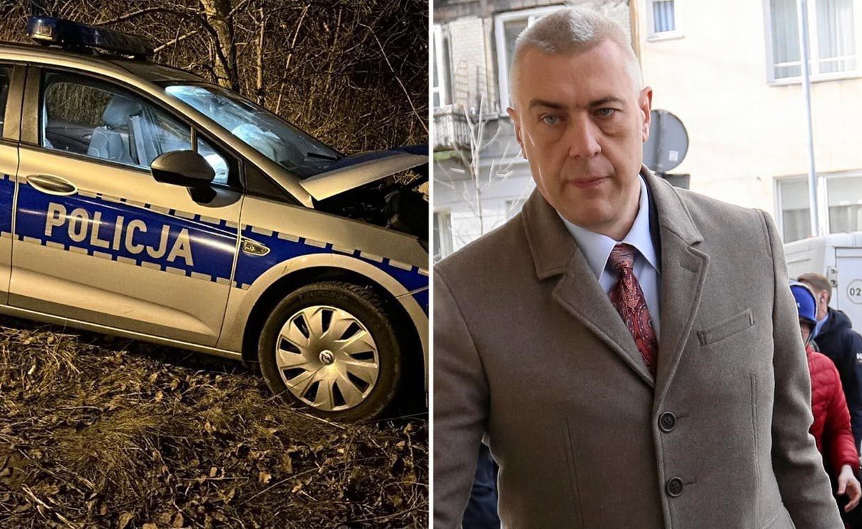 Wypadek radiowozu z nastolatkami. Giertych ujawnia nowe doniesienia