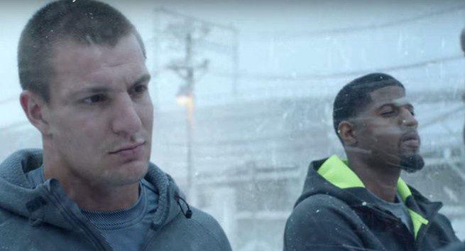 Sportowcy witają pierwszy śnieg w nowej reklamie Nike