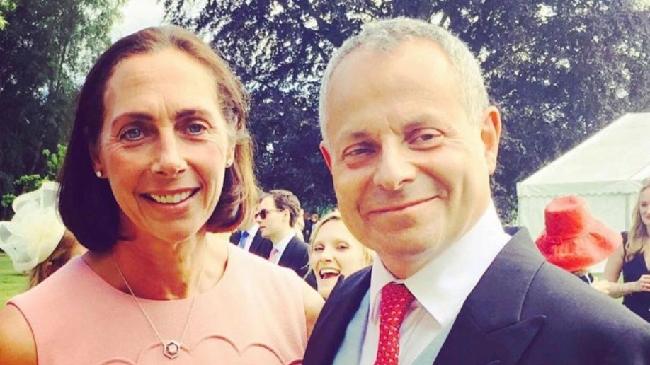 Brytyjska milionerka Claire Glatman ze swoim mężem Markiem