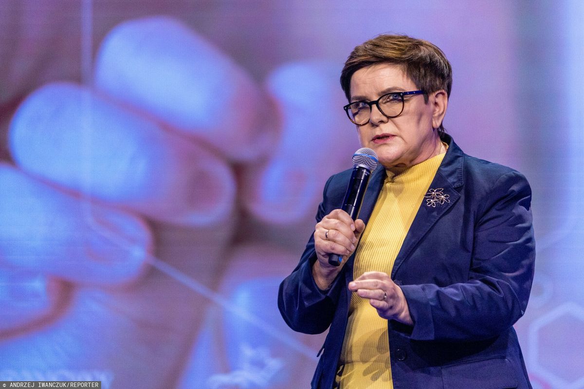 Była premier Beata Szydło przedstawiła drugie pytanie referendalne
