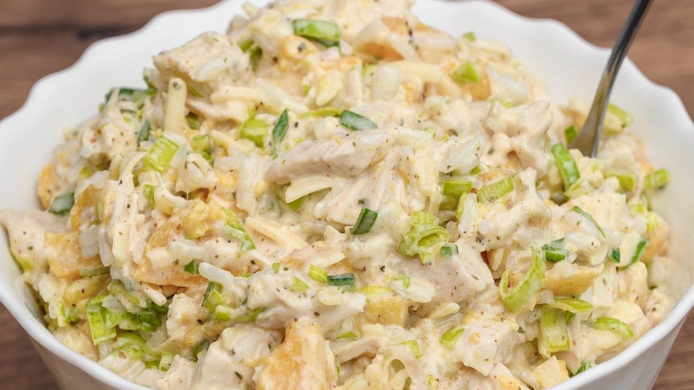 Wiosenna sałatka z ryżem