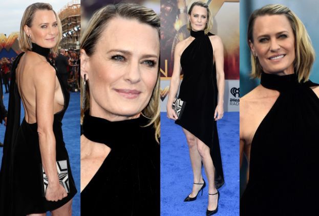 51-letnia Robin Wright bez stanika na premierze