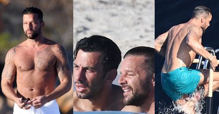 Ricky Martin z mężem i przyjaciółmi wygrzewają się na włoskim wybrzeżu (ZDJĘCIA)