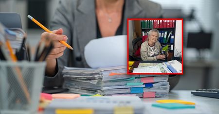 Ma 100 lat i nadal pracuje jako księgowa. "Liczę, porządkuję akta i podkreślam, co jest źle"