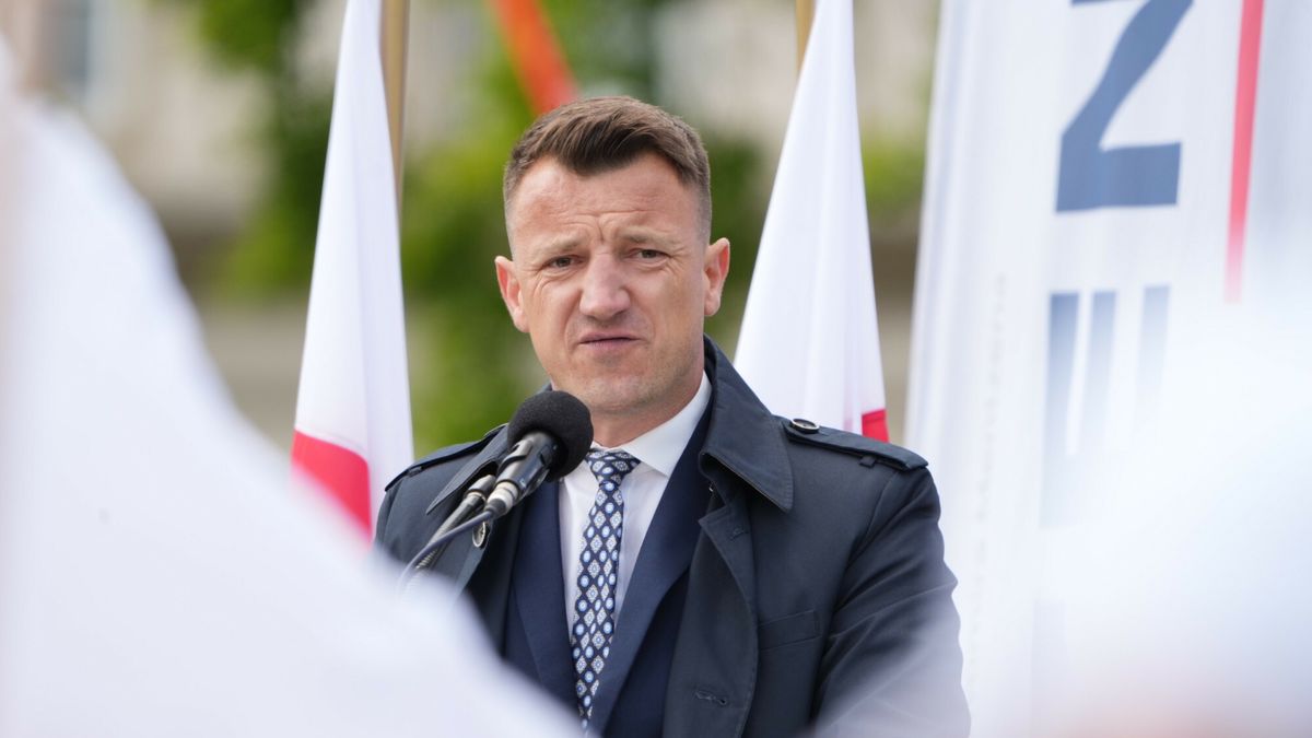 S?awomir Mentzen w Nowym S?czu
16.05.2025 Nowy Sacz Wizyta kandydata na prezydenta Konfederacji Slawomira Mentzena Fot. Damian Radziak/REPORTER
N/z: Ryszard Wilk
Damian Radziak/REPORTER