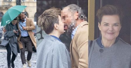 Monika Richardson i jej nowy ukochany odwiedzili STUDIO TATUAŻU. Przed wejściem namiętnie się całowali! (ZDJĘCIA)