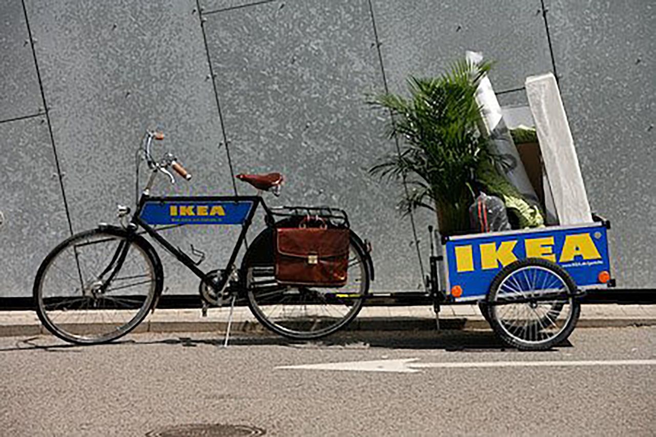 Rower dla klientów IKEA.