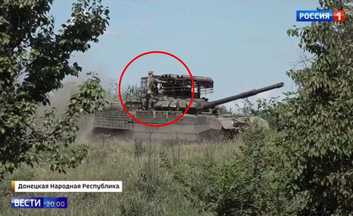 Russian tanks add external drone shooter amid desperate measures