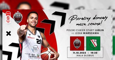 Wygraj bilety na mecz Polski Cukier Start Lublin — Legia Warszawa