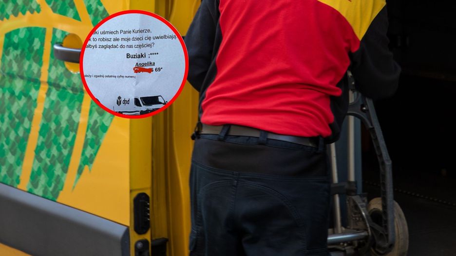 Kurier pochwalił się tajemniczym listem
