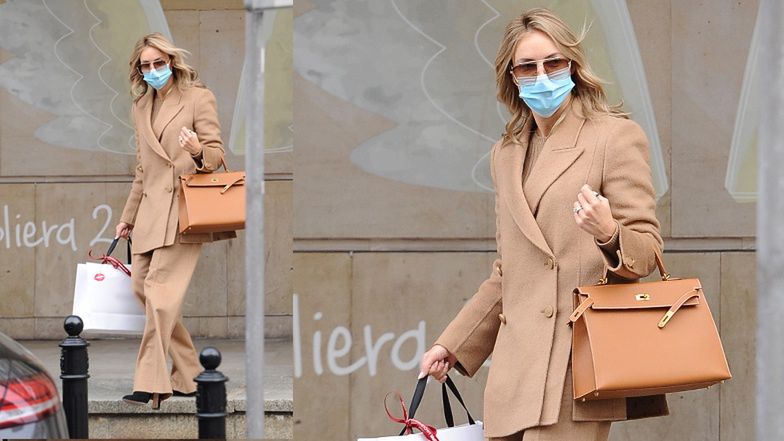 Izabela Janachowska na zakupach 