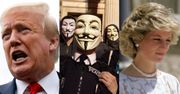 Hakerzy z Anonymous oskarżają Donalda Trumpa o PEDOFILIĘ, a rodzinę królewską o ZAMORDOWANIE księżnej Diany!