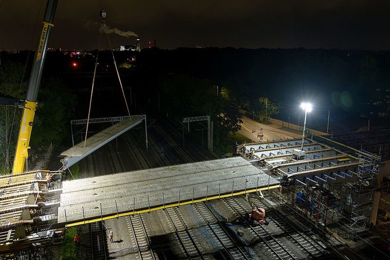 Stołeczny Zarząd Rozbudowy Miasta. Konstrukcja wiaduktu w Rembertowie już gotowa