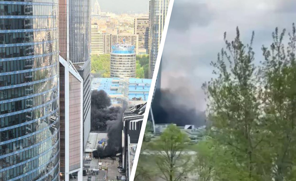 Feuer-Drama bei Drohnenzentrum: Explosionen in Moskau